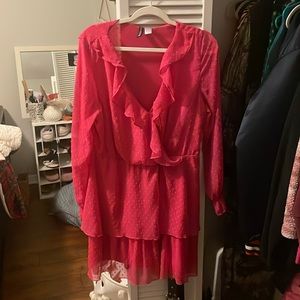 Hot pink Easter sundress